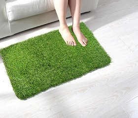 Style UR Home-Artificial Grass Door Mat / 25mm /Size 1.5 ft X 2 ft - Set Of 2