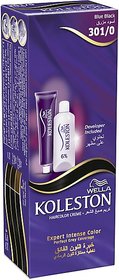 Imported Wella Koleston Color Cream Blue Black - 301/0 (100ml)