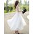 FT WHITE V-NECK LONG DRESS