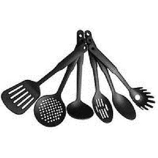 6 Pcs/set Nylon Heat-Resistant Nonstick Spoon Spatula Turner Scoop Kitchen Cooking Utensil Tools Set