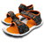 Sketchfab Orange Slip on Sandals For Men.