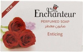 Enchanteur Enticing Perfumed Bath Soap 125gm Pack Of 2  (125 g, Pack of 2) - Imported