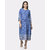 Prayas Women Blue printed Kurti