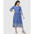 Prayas Women Blue printed Kurti