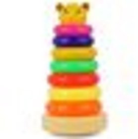7 Stacking Rings For Toddlers (Multicolor)