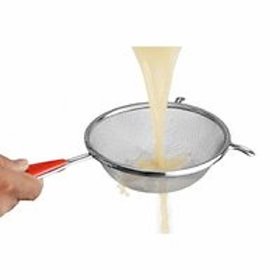 Stainless Steel Soup and Juice Strainer, Silver