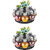 Silver Shine  Multi Purpose Spice Rack to Spice and Masala for Kitchen Assorted Color Pack Of 2