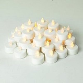 Set of 2 led tea light candles