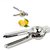 Stainless Steel Manual Press Lemon Squeezer Orange Citrus Hand Press Juicer (Silver)