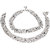 Lucky Jewellery Traditional Designer Silver Polish Anklet Payal Pair of One for Girls & Women (750-B2YS2-1095)