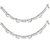 Lucky Jewellery Traditional Designer Silver Polish Anklet Payal Pair of One for Girls & Women (527-C2YS2-1108)