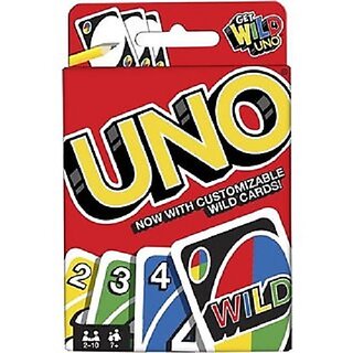 UNO CARD GAME PACK OF 2 (Multicolor)