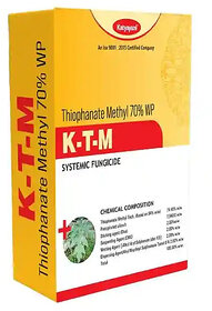 Katyayani Thiophanate methyl 70 WP Fungicide for plants Eyespot powdery mildew, blight or gray mold apple scab (500gm)