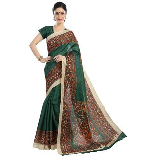 SVB Saree Multicolour Bhagalpuri silk saree