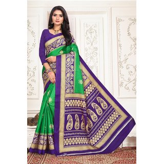 Sharda Creation Multicolour Mysore  Silk Saree For Women