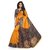 SVB Saree Yellow Printed Art Silk Saree With Blouse