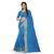 Svb Sky Blue  Colour Art Silk Printed  Saree