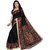 Sharda Creation Black Mysore Silk Printed With Blouse Saree