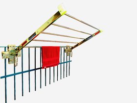 Seco Siempre Sun Shine Balcony Railing Mountable Creative Cloth Drying Syst