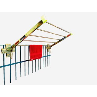 Seco Siempre Sun Shine Balcony Railing Mountable Creative Cloth Drying Syst