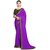 Rumon Embroidered Fashion Georgette Saree (Purple)