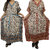 Ukal Combo Pack of 2 Women's Kaftan Dress Cover Up Nightwear Nighty Gown V-Neck Dress