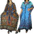 Ukal Combo Pack of 2 Women's Kaftan Dress Cover Up Nightwear Nighty Gown V-Neck Dress