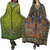 Ukal Combo Pack of 2 Women's Kaftan Dress Cover Up Nightwear Nighty Gown V-Neck Dress