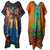 Ukal Combo Pack of 2 Women's Kaftan Dress Cover Up Nightwear Nighty Gown V-Neck Dress