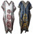 Ukal Combo Pack of 2 Women's Kaftan Dress Cover Up Nightwear Nighty Gown V-Neck Dress