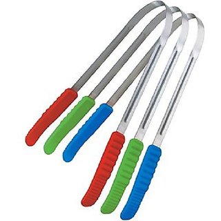Steel, Plastic Tongue Cleaner (Pack of 3)