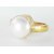 Raviour Lifestyle Pearl (Moti) 6.15 Ratti White Pearl 100% Original Gemstone Ashtadhatu Rashi Ratna Ring