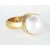 Raviour Lifestyle Pearl (Moti) 6.15 Ratti White Pearl 100% Original Gemstone Ashtadhatu Rashi Ratna Ring