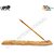 Gola International Natural Wood Incense Holder/Agarbatti Stand Gifts Wooden Handicrafts Standard (Pack of 2)