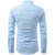 UniVibe Sky Blue Color Lilen Designer Kurta Style Shirts For Men's