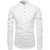 UniVibe White Color Lilen Designer Kurta Style Shirts For Men's