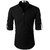 UniVibe Black Color Cotton Designer Shirt For Men