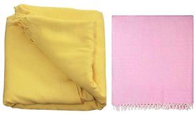 Bhagalpuri Handloom Organic Dull Andi Chadar ( Pack of 2 )