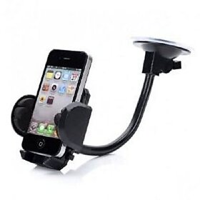 SahiBUY Universal Car Mount Mobile Phone Holder Mobile Stand in Black