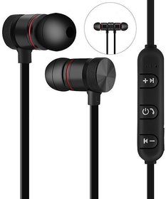 Wireless In The Ear Bluetooth Headphone Sport Magnet Earphone Headset Gym, Running Outdoor(Multi Color)