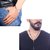 MissMister 9 mm Black Catholic Christian Prayer Rosary Bead Non-Precious Metal Mala Necklace and Bracelet Jesus Combo Jewellery for Men and Women