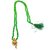 Raviour Lifestyle Rudraksh Mahadev Trishul Ganesh Pendant With Green Hakik Agate 108 beads Mala