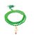 Raviour Lifestyle Om Shiv Mahakal Trishul With Rudraksha Pendant With Green Hakik Agate 108 beads Mala