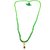 Raviour Lifestyle Mahakal Bholenath Trishul Pendant With Green Hakik Agate 108 beads Mala
