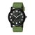 Plastic Green PVC Strip Men Analog Watch For Men  Boys