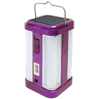 Buylink 4 Tube 360 Degree Extra Bright with A Charging Rechargeable Lantern Emergency Light  (Purpel) EN-35