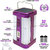 Buylink 4 Tube 360 Degree Extra Bright with A Charging Rechargeable Lantern Emergency Light  (Purpel) EN-35