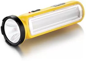 Stylopunk 5W Flashlight Torch With LED Lamp Emergency Lamp / Emergency Light  - Pack of 1 (EN-655) Yellow