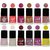 Fabia Matte Nail Polish Pack of 12 Multicolor 6 ml Royal Collection48