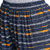 Fabclub Women's Heavy Rayon Striped Designer Free Size Palazzo (Navy Blue)
